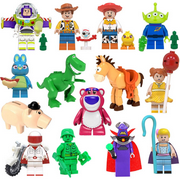 Harbrot Toy Story Toys, 15Pcs/Sets Toy Story Building Blocks PVC Toy Story Mini Figures Building Toys Models Halloween Decor, Xmas Halloween Birthday Gifts for Kids Age 4+